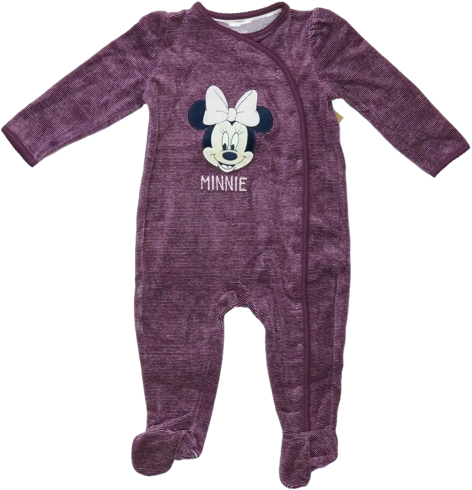 Bordó Disney Hosszú ujjú rugdalózó EU 80 / UK 9-12 hónap / US 12 hónap