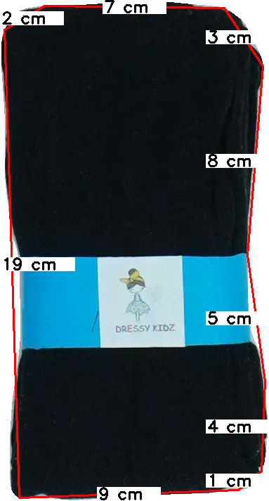 Fekete Dressy Kidz Harisnya EU 164 / UK 14 év / US 14 év/XL