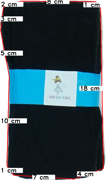 Fekete Dressy Kidz Harisnya EU 164 / UK 14 év / US 14 év/XL