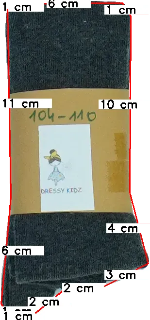 Szürke Kidz Alive Harisnya EU 110 / UK 5 év / US 5 év/XS