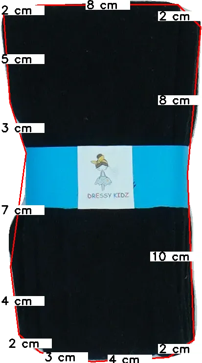 Fekete Dressy Kidz Harisnya EU 164 / UK 14 év / US 14 év/XL