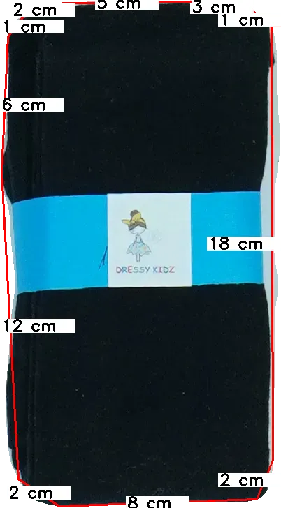 Fekete Dressy Kidz Harisnya EU 164 / UK 14 év / US 14 év/XL