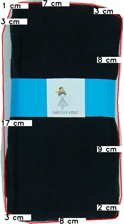 Fekete Dressy Kidz Harisnya EU 164 / UK 14 év / US 14 év/XL