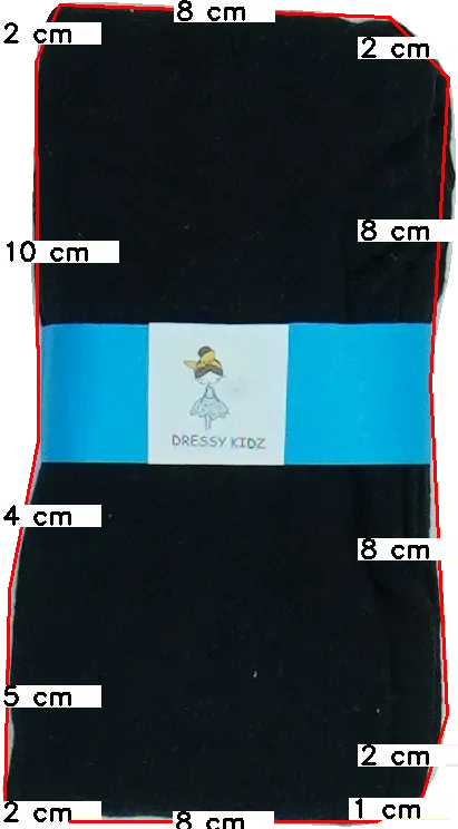 Fekete Dressy Kidz Harisnya EU 164 / UK 14 év / US 14 év/XL