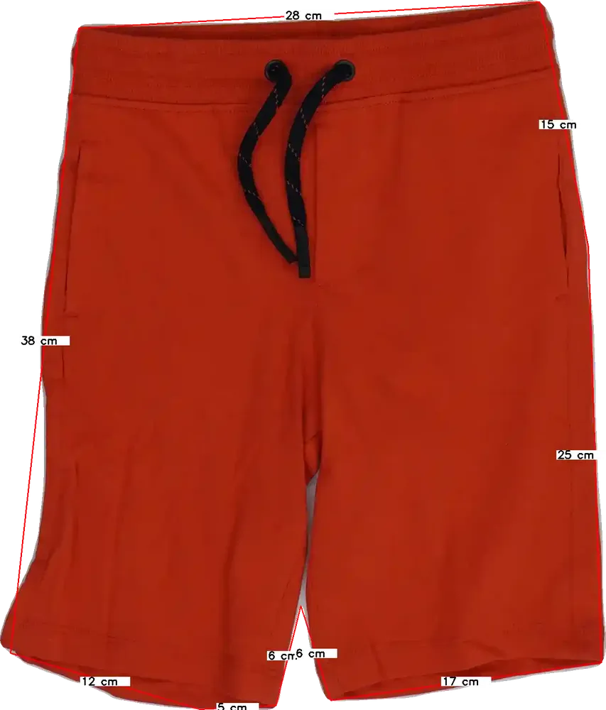 Piros OVS Rövidnadrág EU 110 / UK 5 év / US 5 év/XS