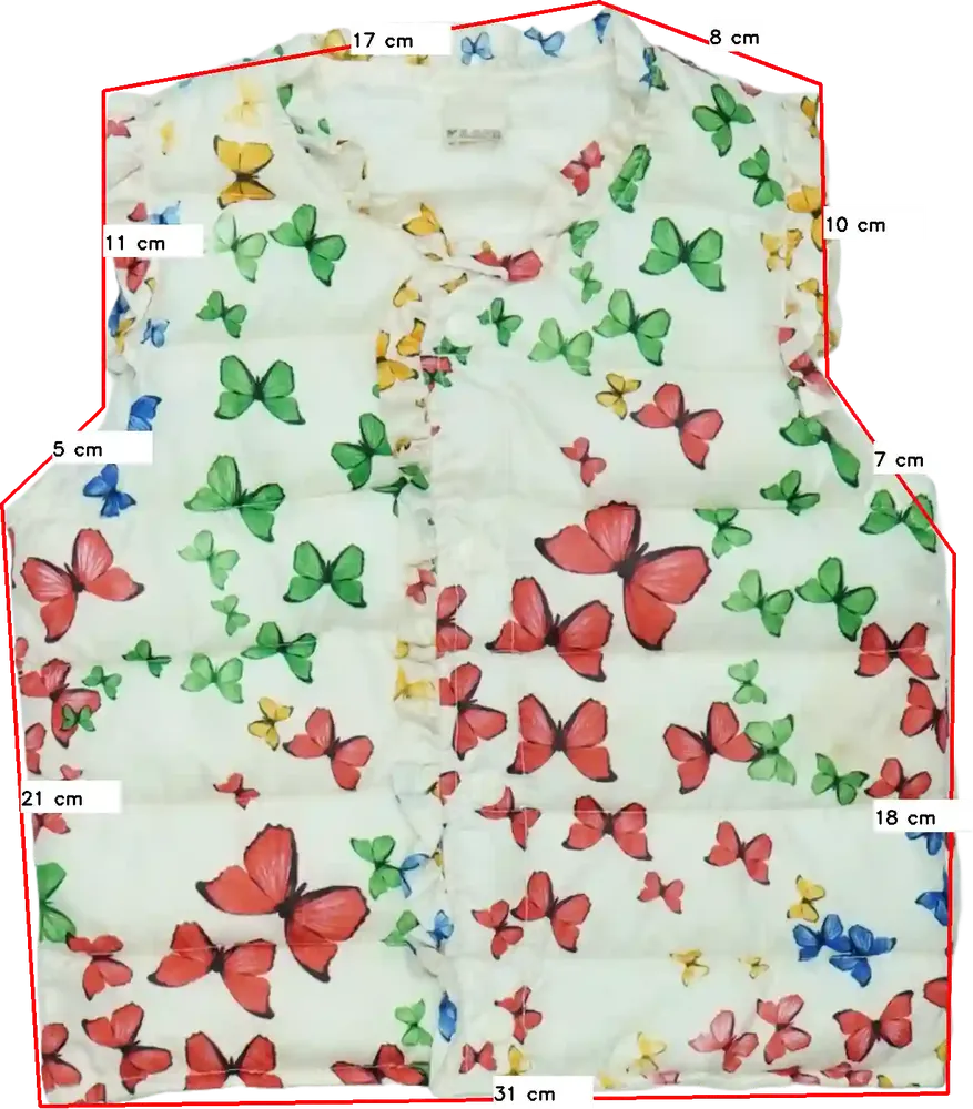 Fehér Egyéb Mellény EU 98 / UK 3 év / US 3T