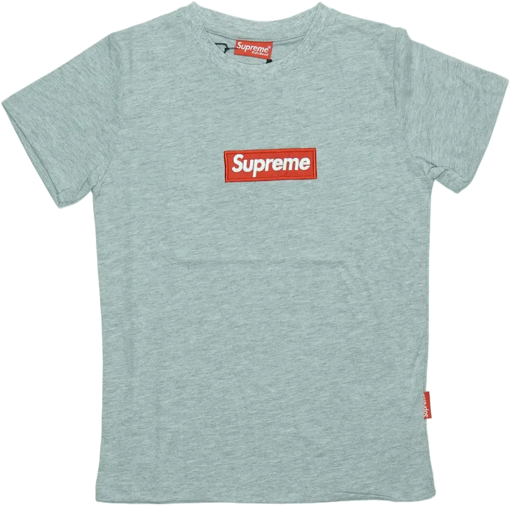 Szürke Supreme Póló EU 116 / UK 6 év / US 6 év/S