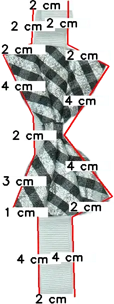 Fekete Egyéb Csokornyakkendő Egyméret