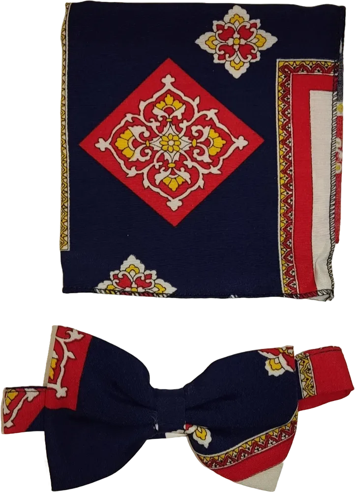 Kék Egyéb Csokornyakkendő Egyméret