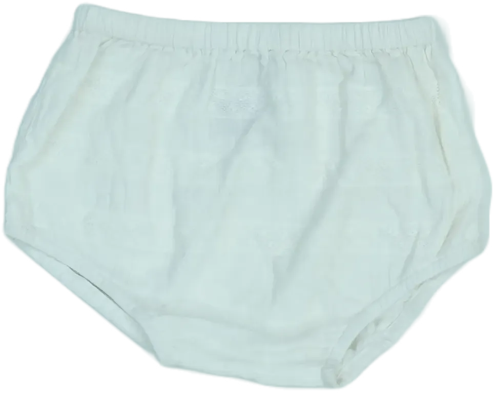 Fehér Mango Lányka / Női bugyi EU 80 / UK 9-12 hónap / US 12 hónap