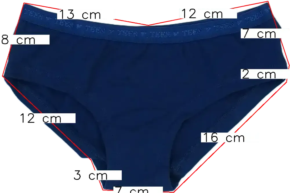 Kék OVS Lányka / Női bugyi EU 152 / UK 12 év / US 12 év/L