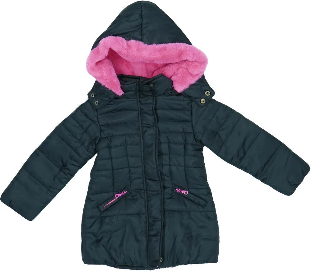 Fekete Rosalita Télikabát EU 104 / UK 4 év / US 4T/XS