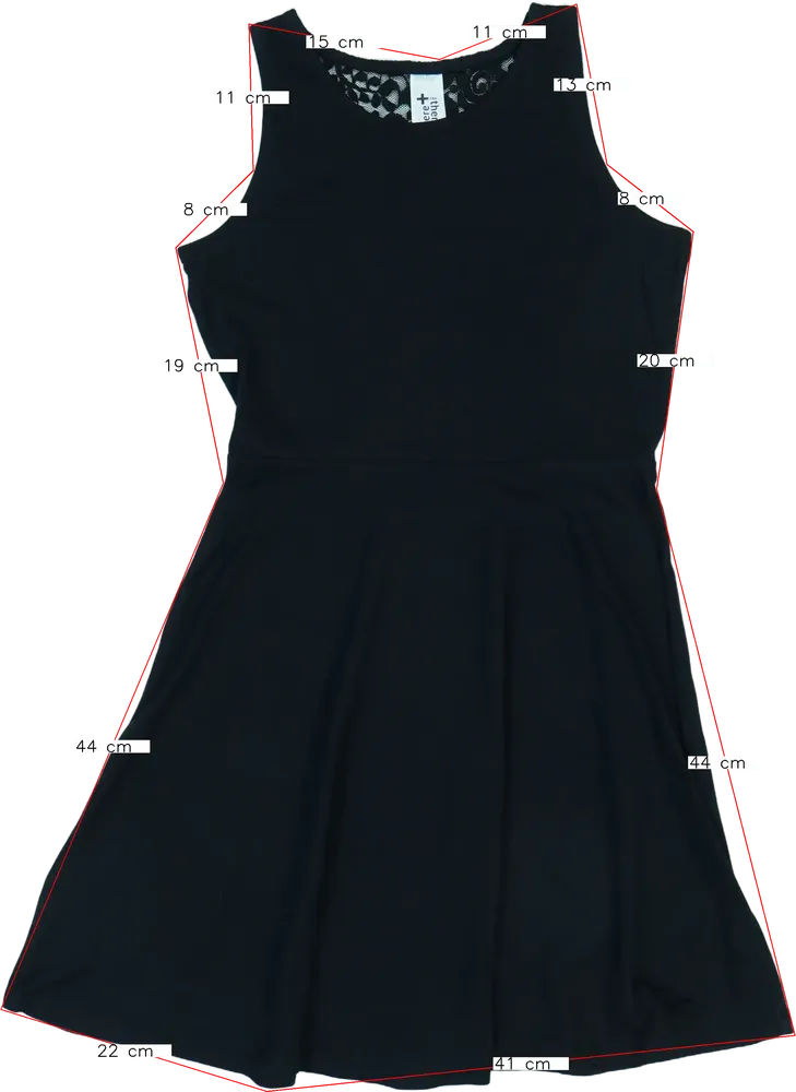 Fekete C&amp;A Ruha EU 164 / UK 14 év / US 14 év/XL