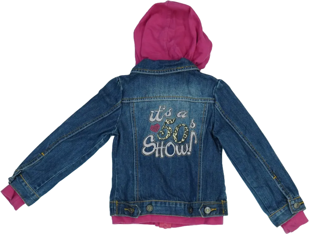 Kék Benetton Farmerdzseki EU 110 / UK 5 év / US 5 év/XS