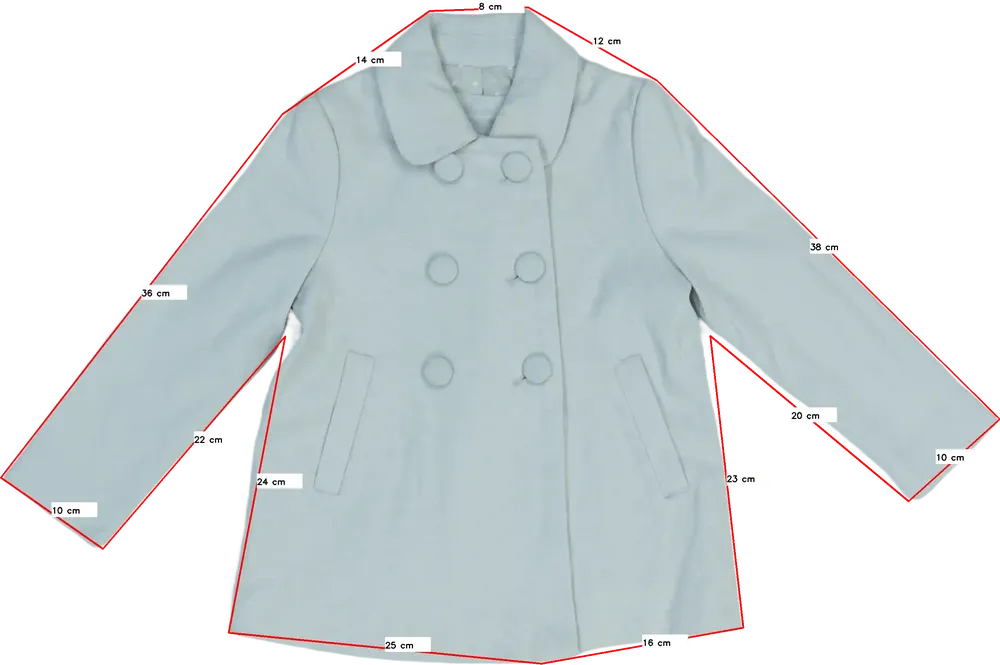 Barna Egyéb Átmeneti kabát EU 104 / UK 4 év / US 4T/XS