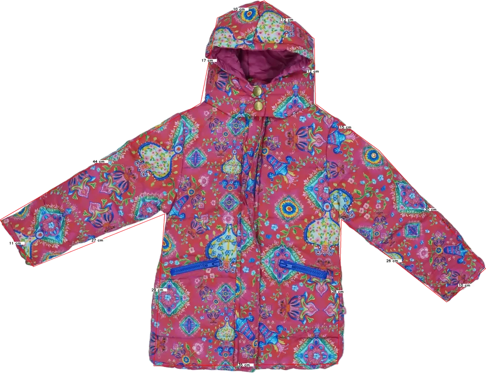Rózsaszín Rosalita Télikabát EU 104 / UK 4 év / US 4T/XS
