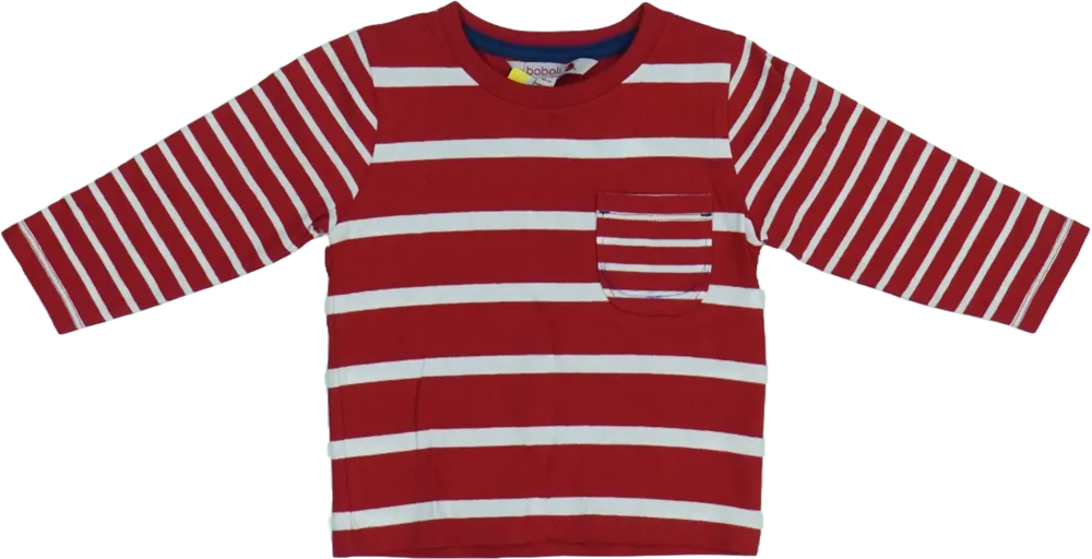 Piros Boboli Hosszú ujjú felső EU 80 / UK 9-12 hónap / US 12 hónap