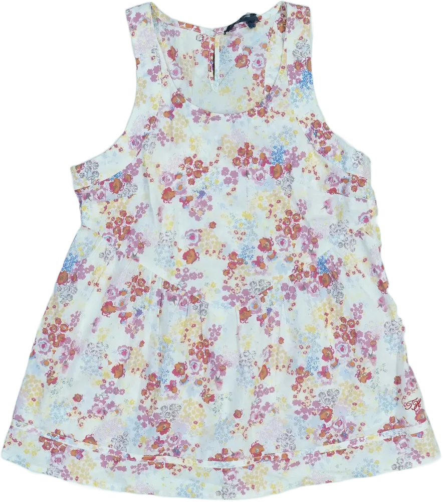 Fehér Tommy Hilfiger Tunika EU 176 / UK 16 év / US XL