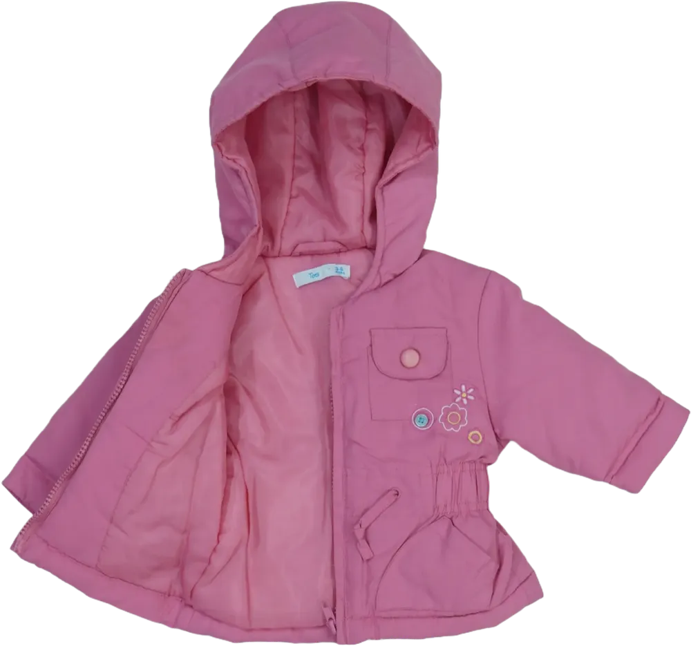 Rózsaszín Tots Átmeneti kabát EU 68 / UK 3-6 hónap / US 3-6 hónap