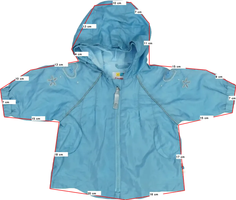 Kék Egyéb Széldzseki EU 62 / UK 0-3 hónap / US 0-3 hónap