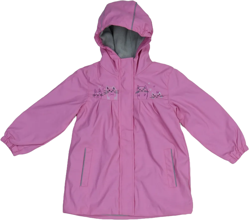 Rózsaszín X-Mail Esőkabát EU 110 / UK 5 év / US 5 év/XS