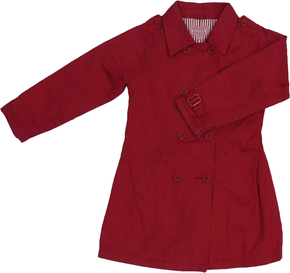 Piros Review Átmeneti kabát EU 122 / UK 7 év / US 7 év/M