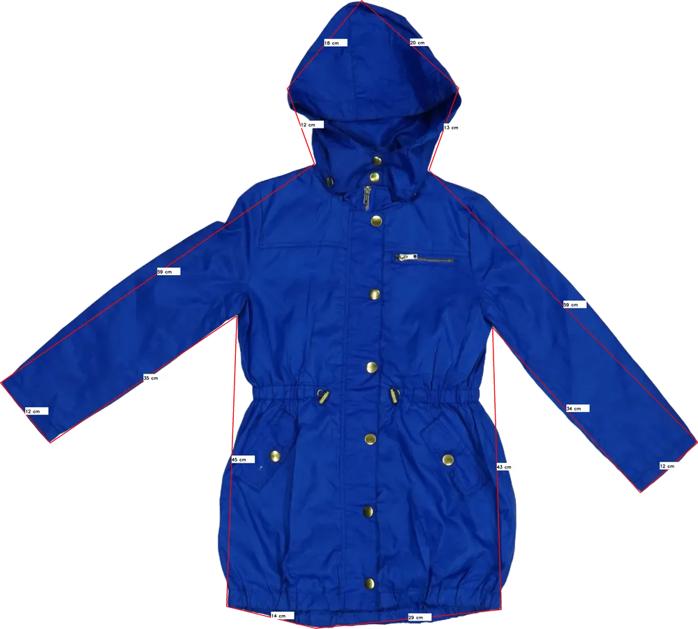 Blue River Island Coat EU 140 / UK 10 years / US 10 years/L