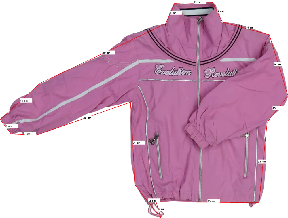 Rózsaszín Egyéb Átmeneti kabát EU 140 / UK 10 év / US 10 év/L