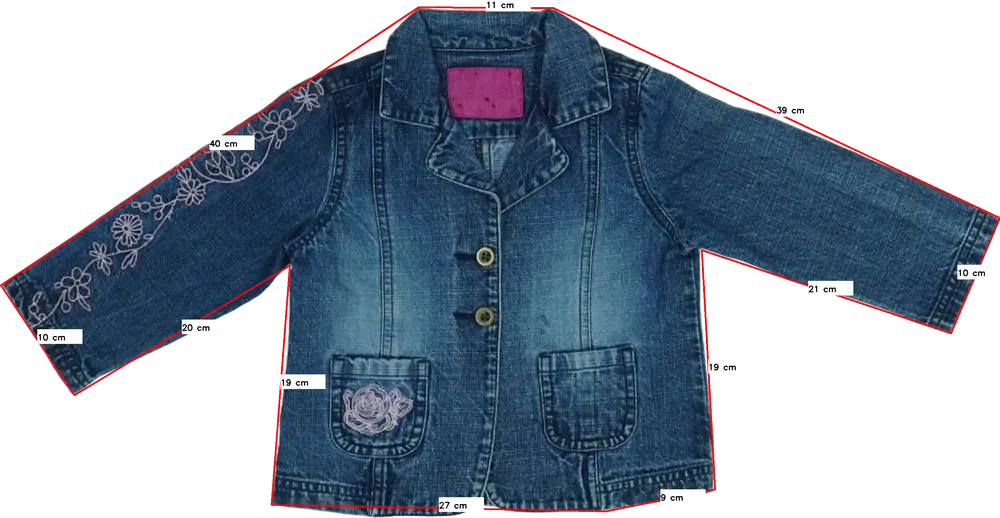 Kék Egyéb Farmerdzseki EU 92 / UK 2 év / US 2T