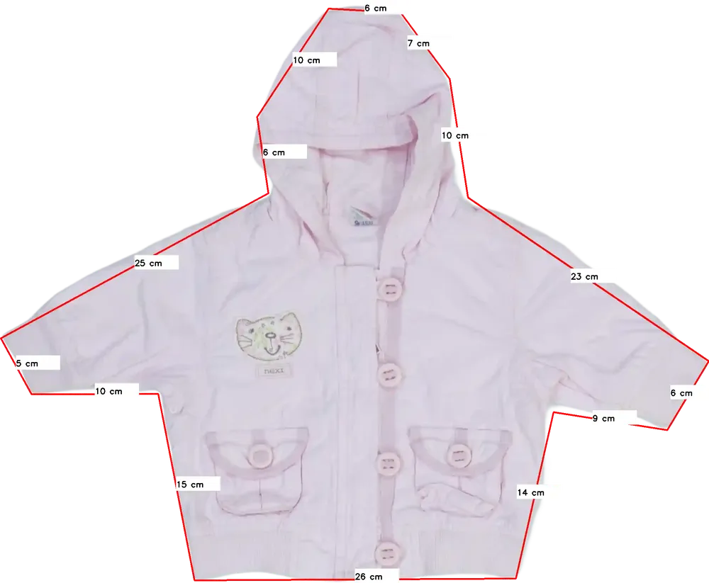 Rózsaszín Next Dzseki EU 62 / UK 0-3 hónap / US 0-3 hónap