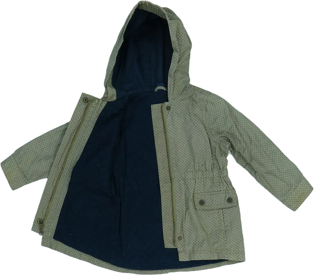 Zöld GAP Átmeneti kabát EU 104 / UK 4 év / US 4T/XS