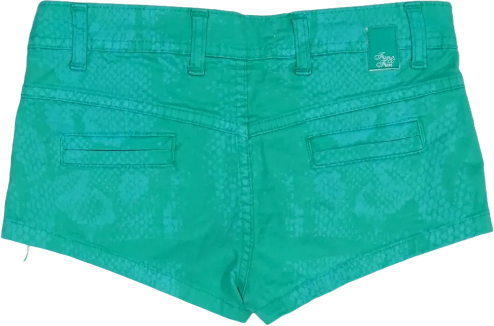 Zöld Fun&amp;Fun Rövidnadrág EU 36