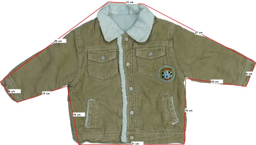 Barna Egyéb Átmeneti kabát EU 86 / UK 12-18 hónap / US 18 hónap