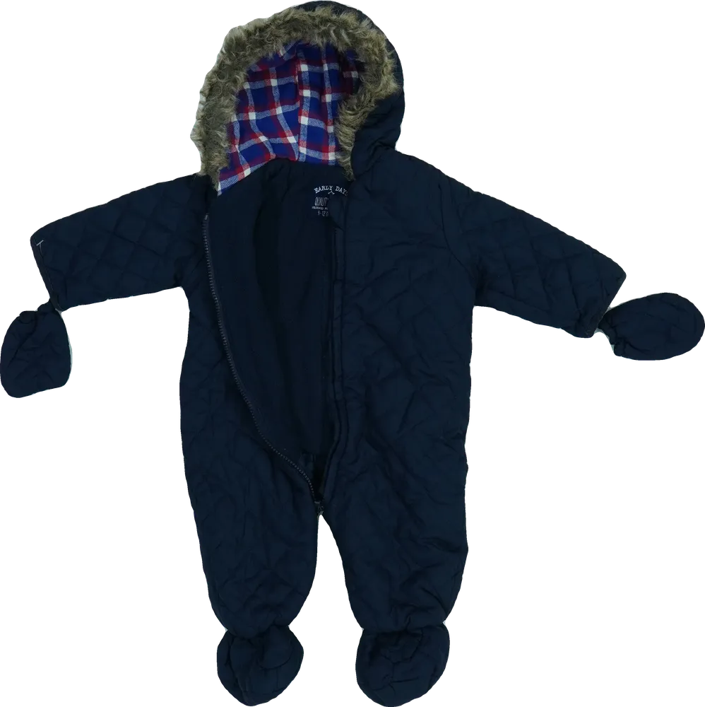 Kék Early Days Baby overál EU 80 / UK 9-12 hónap / US 12 hónap