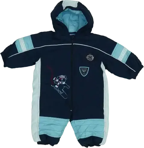 Kék Topolino Baby overál EU 68 / UK 3-6 hónap / US 3-6 hónap