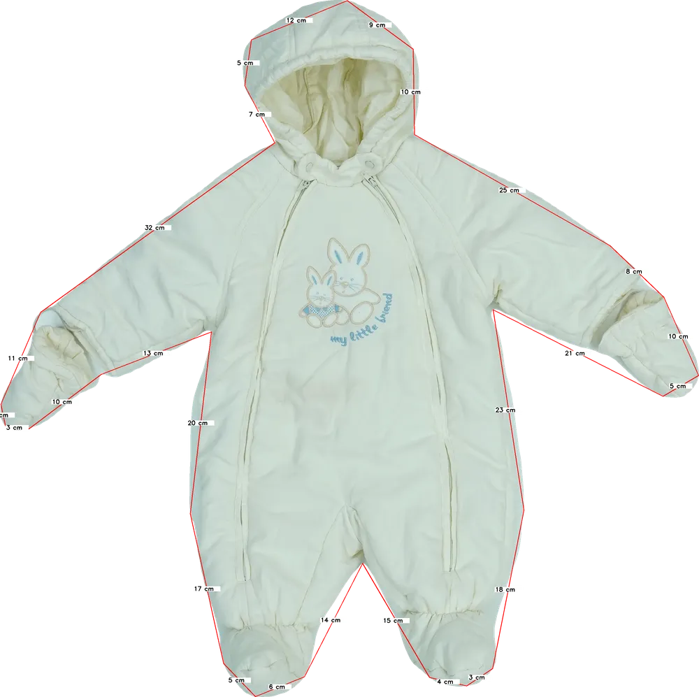 Barna OVS - Fagottino Baby overál EU 68 / UK 3-6 hónap / US 3-6 hónap