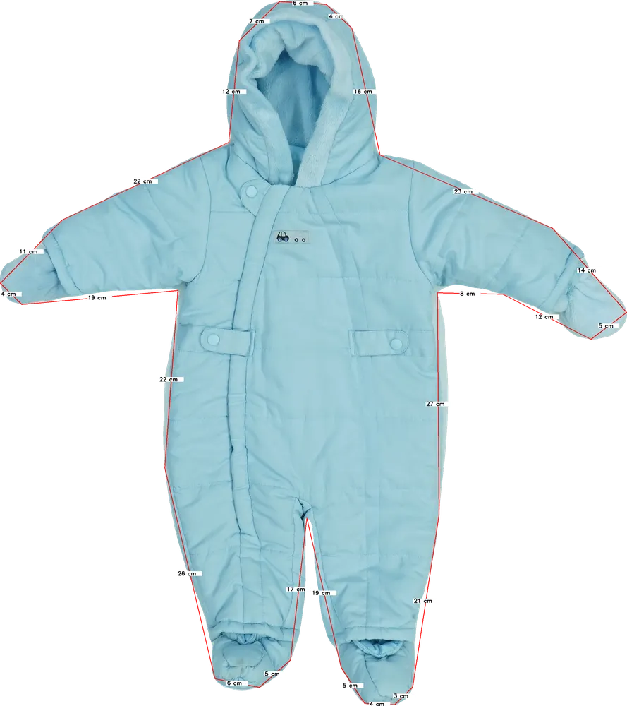 Kék Mothercare Baby overál EU 74 / UK 6-9 hónap / US 6-9 hónap