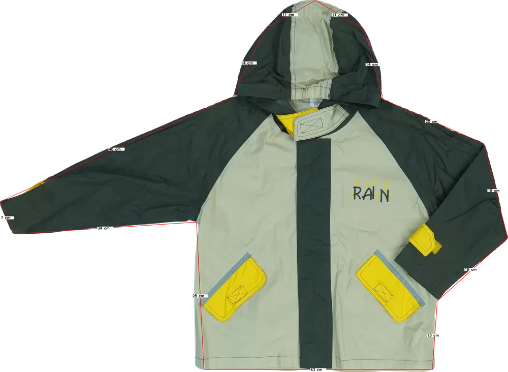 Barna Egyéb Esőkabát EU 128 / UK 8 év / US 8 év/M