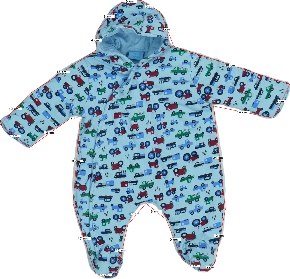 Kék Bebe Bonito Baby overál EU 68 / UK 3-6 hónap / US 3-6 hónap