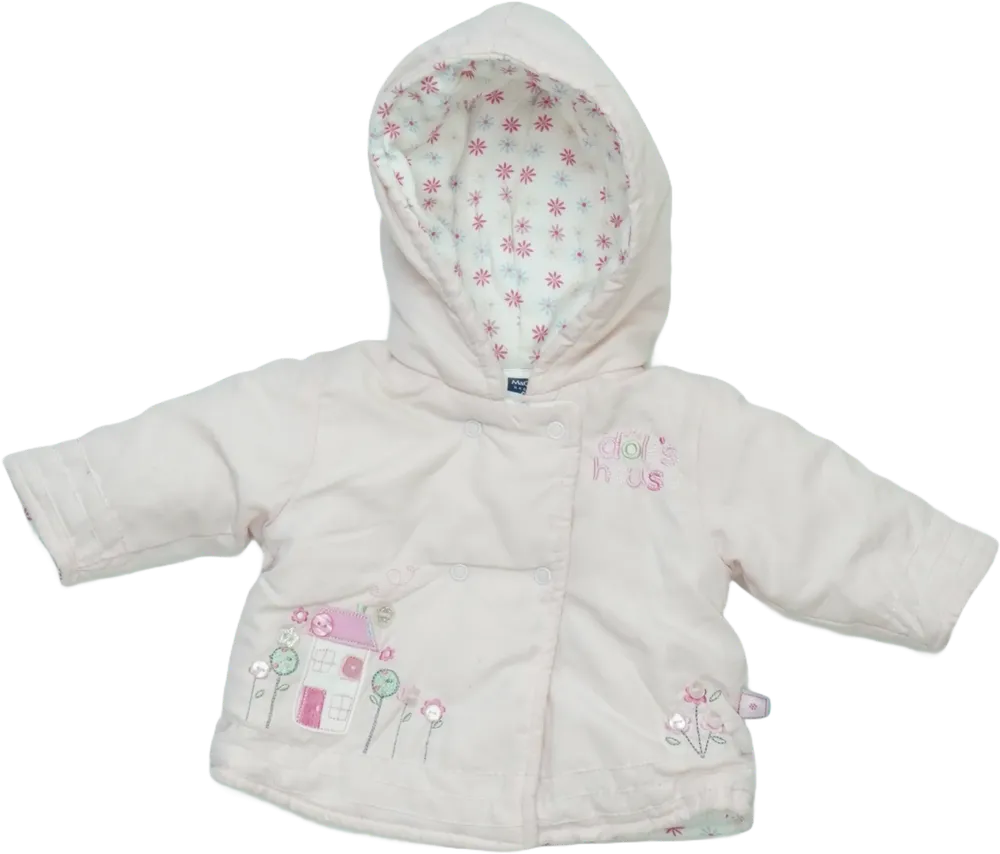 Rózsaszín M&amp;Co. Télikabát EU 56 / UK Újszülött / US Újszülött