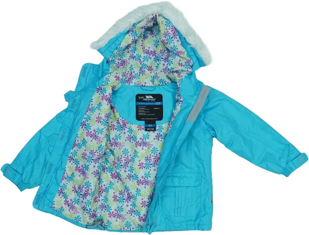 Kék Trespass Síkabát EU 104 / UK 4 év / US 4T/XS