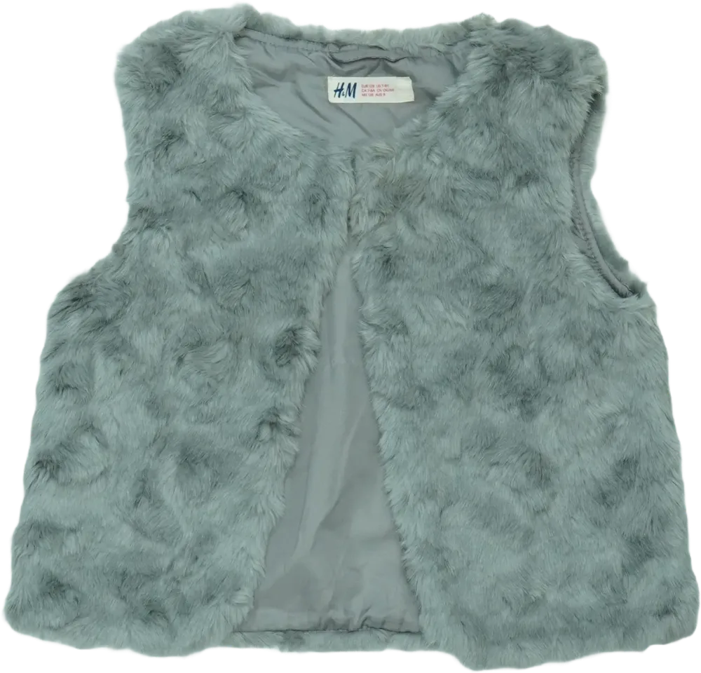 Szürke H&amp;M Mellény EU 128 / UK 8 év / US 8 év/M