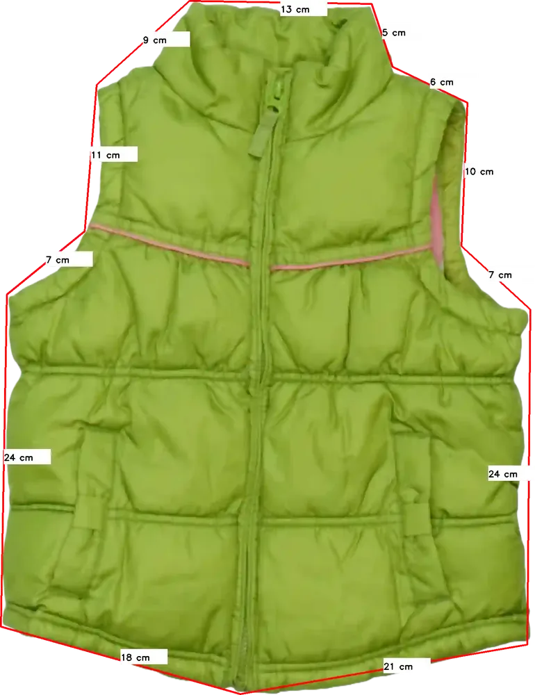 Zöld Next Mellény EU 116 / UK 6 év / US 6 év/S