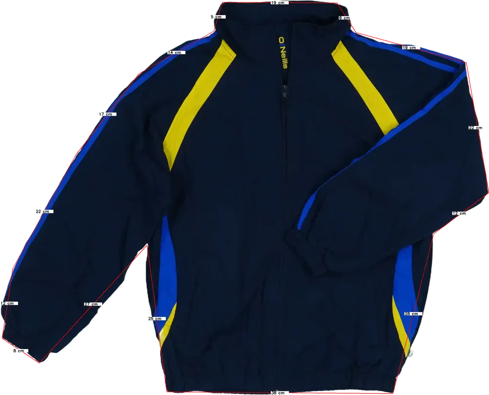 Kék O'neills Széldzseki EU 146 / UK 11 év / US 12 év/L