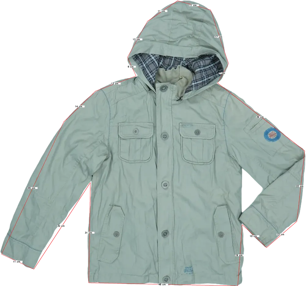 Szürke Mariquita Dzseki EU 152 / UK 12 év / US 12 év/L