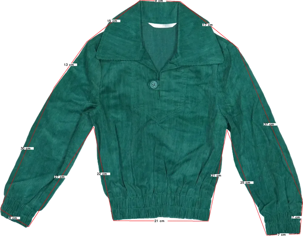 Zöld Egyéb Átmeneti kabát EU 128 / UK 8 év / US 8 év/M