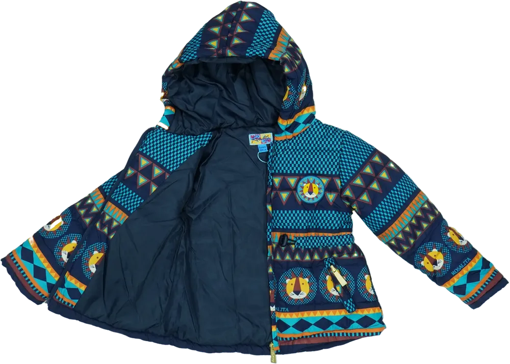 Kék Rosalita Télikabát EU 104 / UK 4 év / US 4T/XS