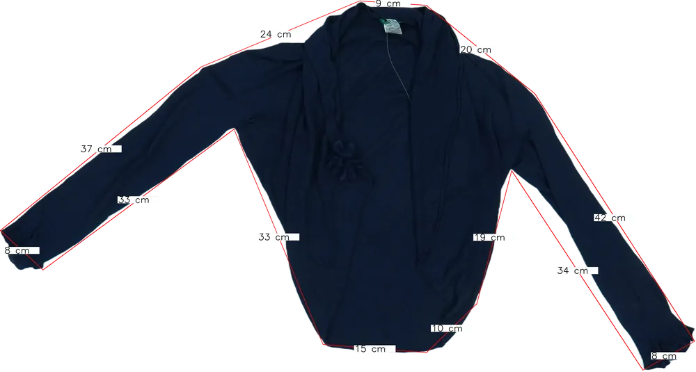 Kék Benetton Bolero EU 152 / UK 12 év / US 12 év/L