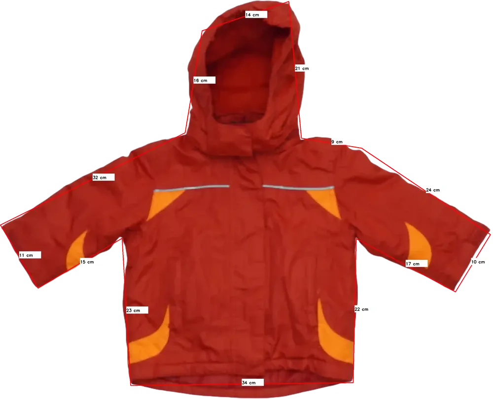 Piros Papagino Síkabát EU 80 / UK 9-12 hónap / US 12 hónap