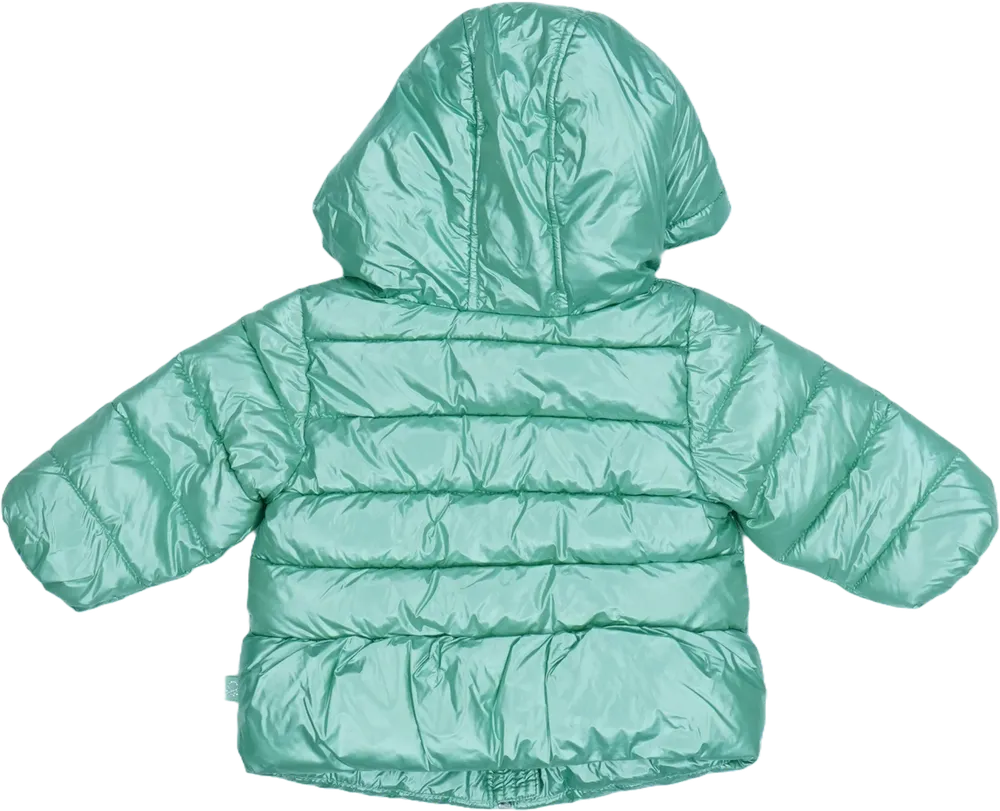 Zöld Benetton Télikabát EU 74 / UK 6-9 hónap / US 6-9 hónap